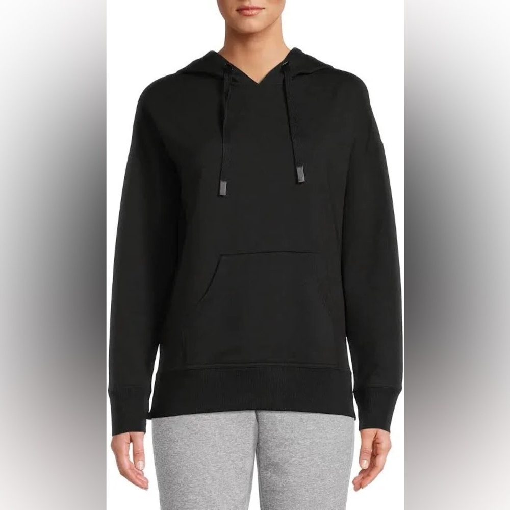 Athletic Works Black Long Sleeve Hoodie Pullover